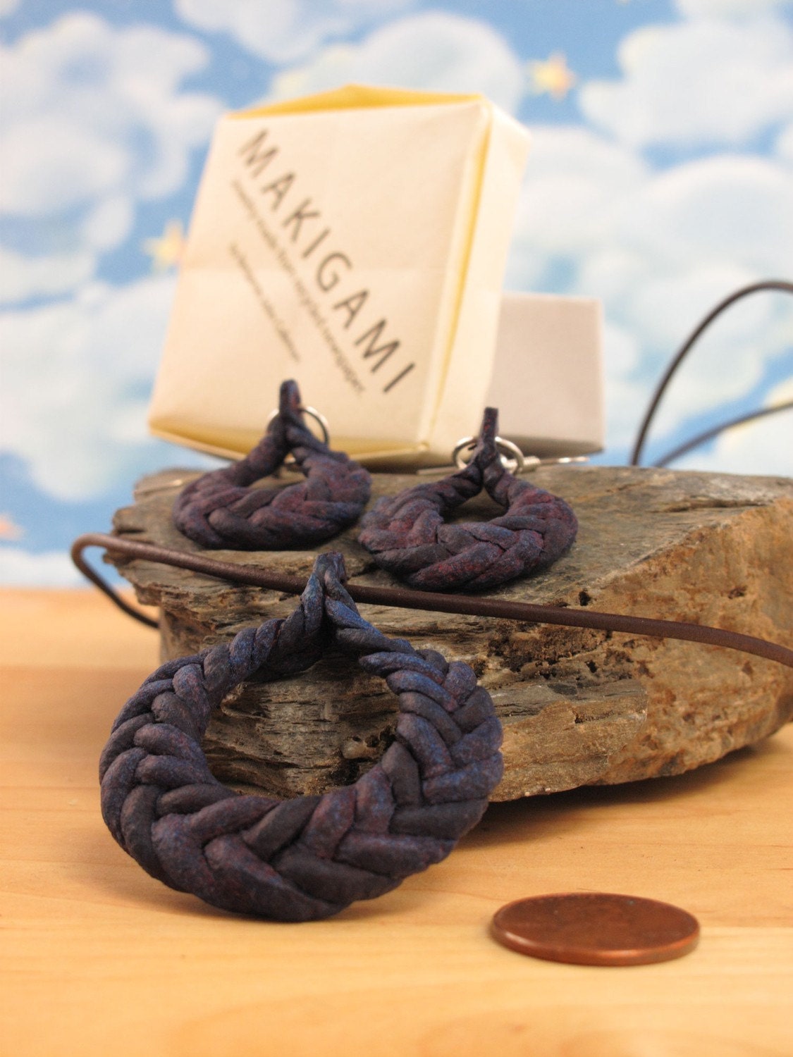 Makigami Earring and Pendant Set Special
