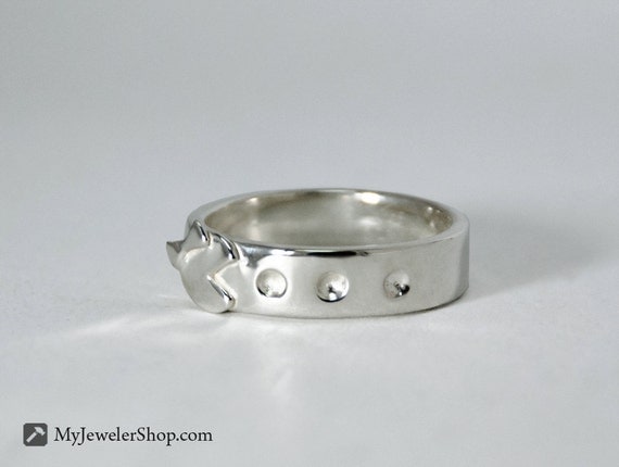 Ms. PacMan Ring Sterling Silver