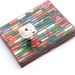 Handmade Paper Striped Single Wall Coat Hook