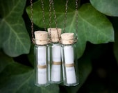 Custom Message in a Bottle Necklace