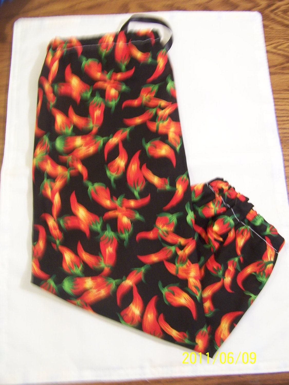 Chili Pepper Plastic Bag Holder