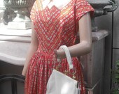 Pretty White Vintage Beaded Bag
