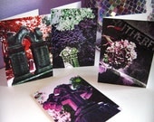 BUY 4 GET 1 FREE Gothic Cemetery Haunted Portland Oregon Greeting Cards