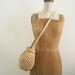 vintage 1970s creel purse  ( RIVER EDGE )