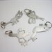 Your child's drawing on key chain for DAD - item requires price quote