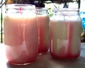 Peppermint Swirled Soy Candle