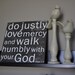 Micah 6 8 - 12x12 Cafe Mount Art Print