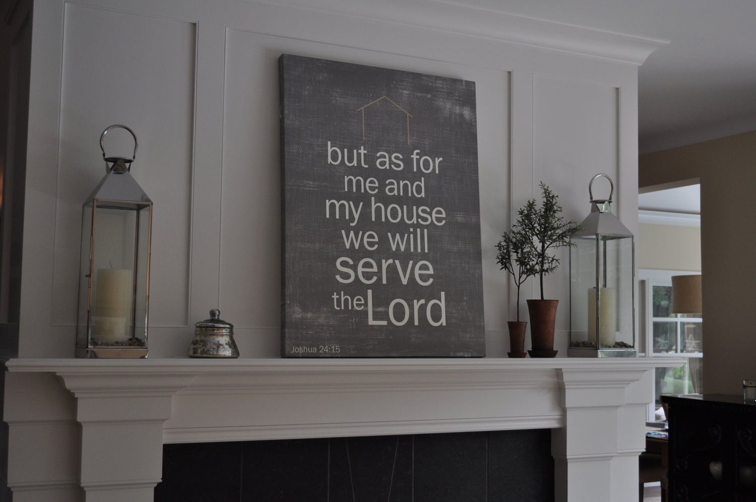 My House Modern - Joshua 24:15