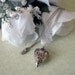 Vintage Silver Heart Locket Necklace