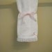 Handmade Lace Trim Hand Towel