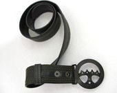 Recycled  cog bottle opener buckle