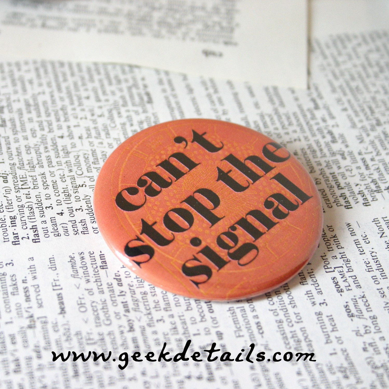 Can't stop the signal pinback button