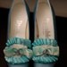SALE - 50% OFF - Somerton Marie Antoinette Blue Pumps