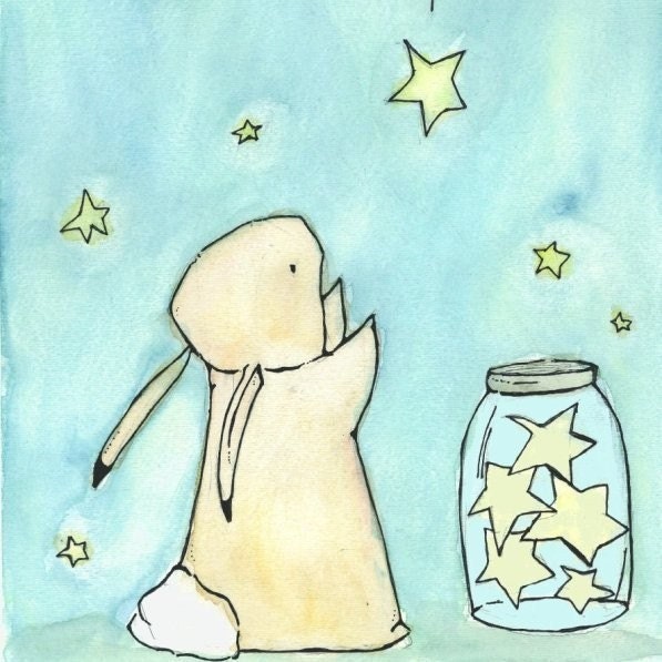 TRAFALGAR RABBIT CATCH  5X7 Print --- BUY ANY 3, GET 1 FREE ---