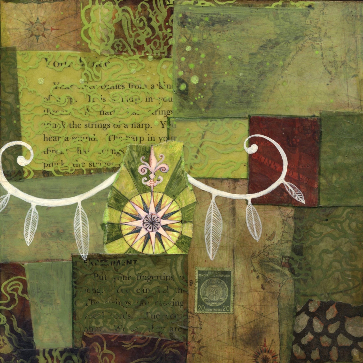 COMPASS QUILT- Print