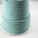 3 Feet Turquoise Green Braided Fabric Cord-Round 4mm (ML221401120)