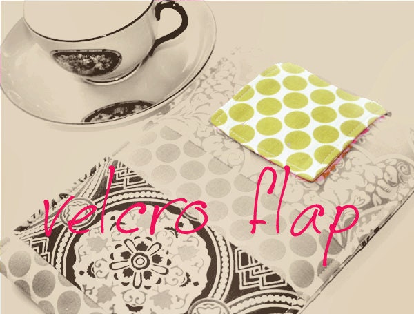 Velcro Flap for  kindle, nook, macbooks or ipad sleeves