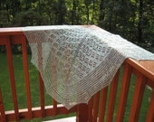 Knitting Pattern PDF / Artemis One Skein Shawl
