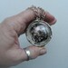 3 ooak TINY FAIRY in a LOCKET necklace it opens
