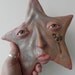 OOAK Wall Art STAR FACE hand sculpted one of a kind fantasy art (024) by DinkyDarlings