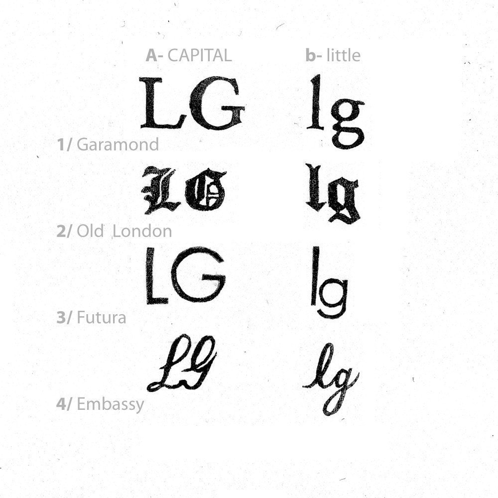 Custom / monogram / handcarved rubber stamp