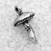 Green Girl Studios Pewter Mushroom Charm