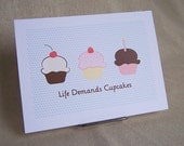 Life Demands Cupcakes Digital Print