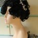wireandice keishi freshwater pearl hair vine winter wedding hair holiday hair accessories