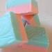 SALE Julie's Fudge - COTTON CANDY - 12 Pieces - 1 pound