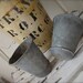 Patina Zinc Pot Love TREASURY Item
