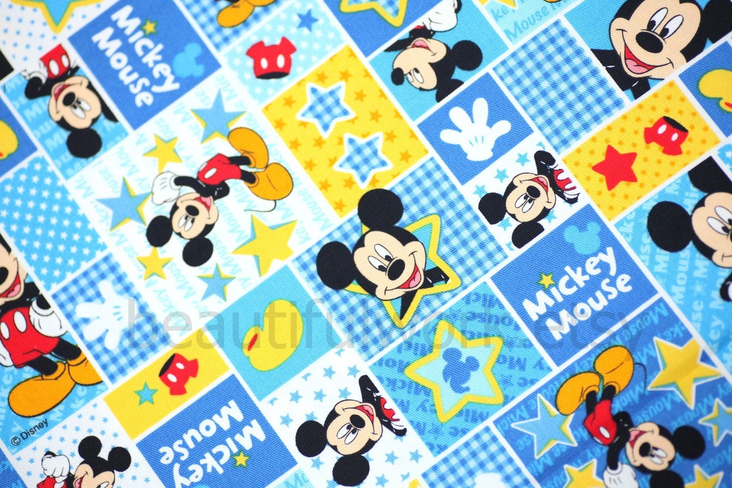 Mickey mouse fabric