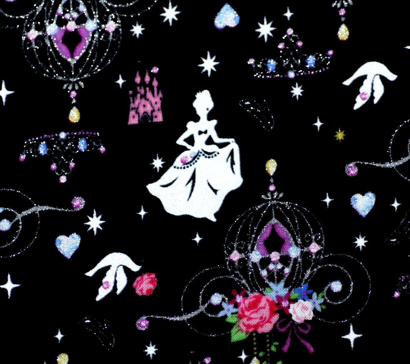 Kawaii Gothic Lolita Print Princess Castle