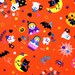 Halloween theme Japanese Fabric