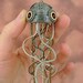 Dark Aquatic Mechanical Jellyfish - Large - Necklace