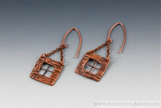 Brick Windows Earrings