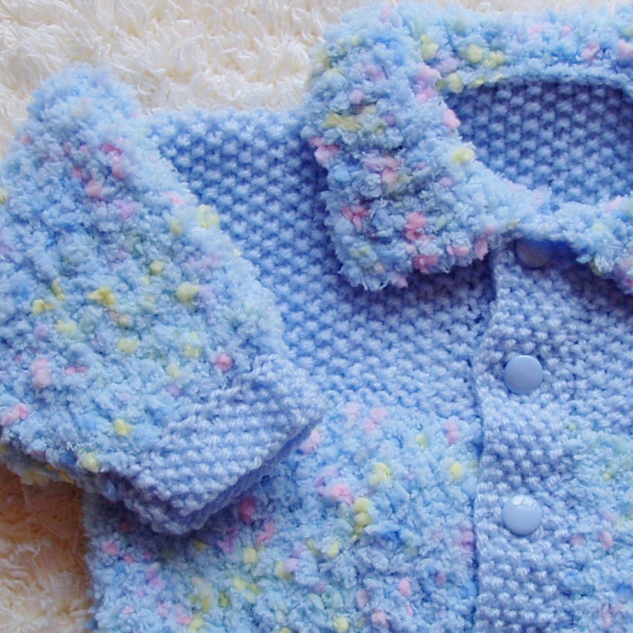Hand Knitted Baby Set