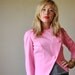 Bubble Gum Pink Asymmetrical Jacket