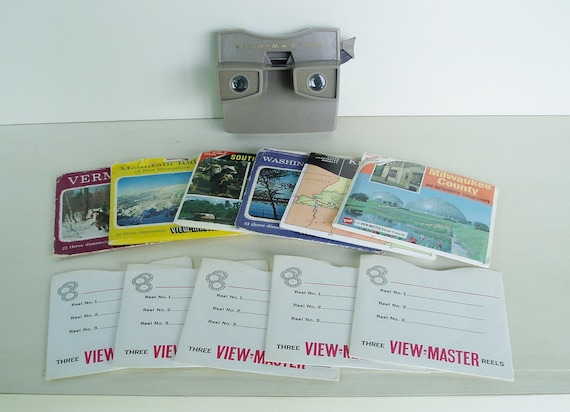 View Master with Reels Travel Vacation Vintage Viewmaster