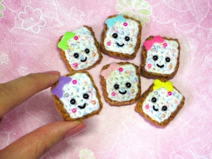 Super Cute Sprinkle Poptart Necklace - (1)