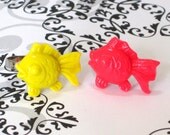 Neon Goldfish Ring