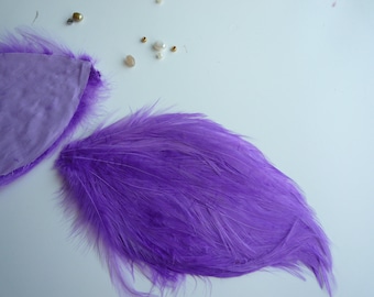 FEATHER PAD Bright Grape  Soda Purple / 90
