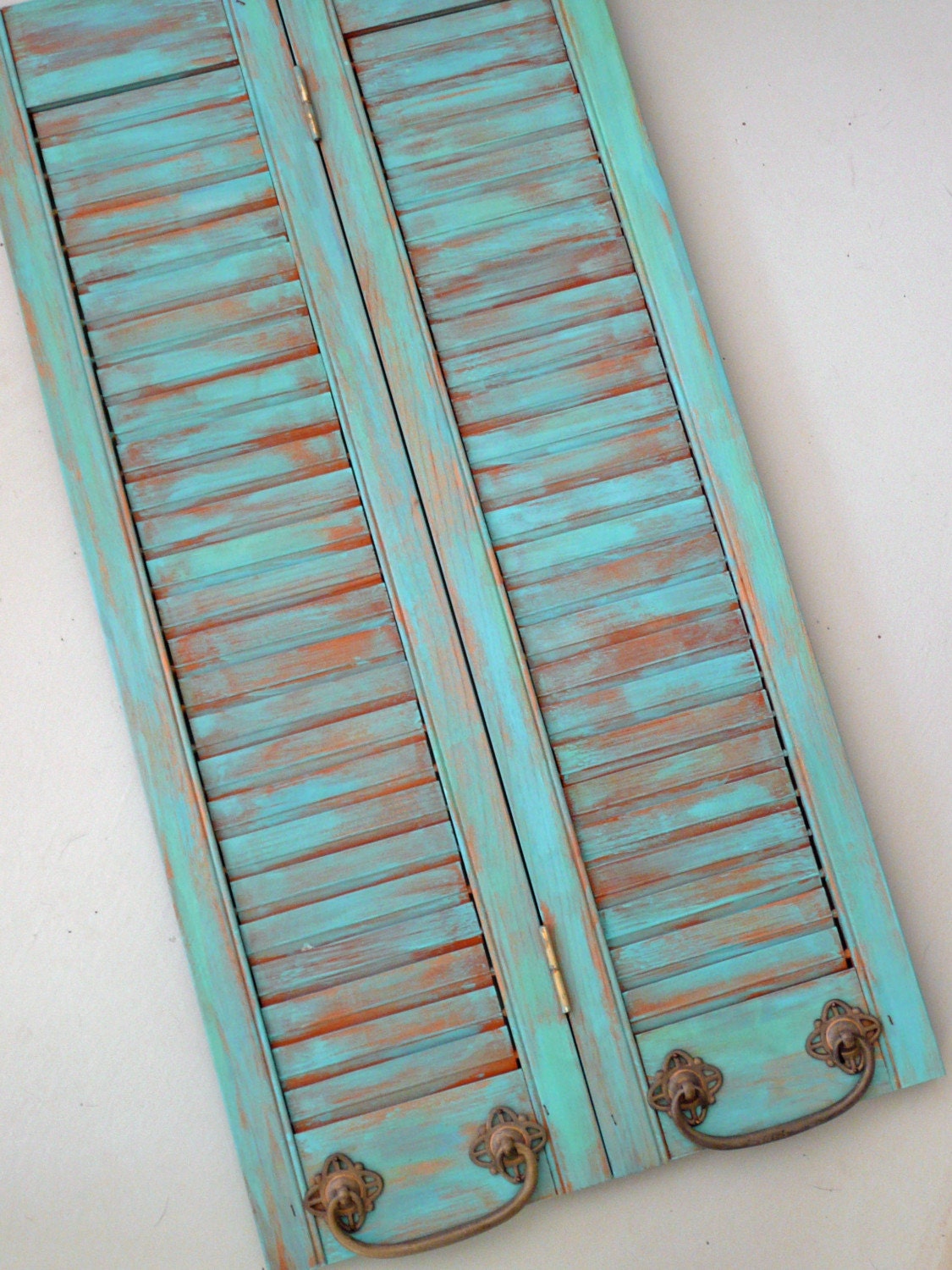 JEWELRY BOX SHUTTER - AQUA BLUE