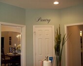 Wall Decal Wall Sticker Pantry (Extra-Large) Wall Decal/Wall Tattoo/Wall Word