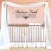 Wall Decal Quote Boy or Girl Your first breath took ours away and Elegant Script Name with Flourish Graphic Wall Words
