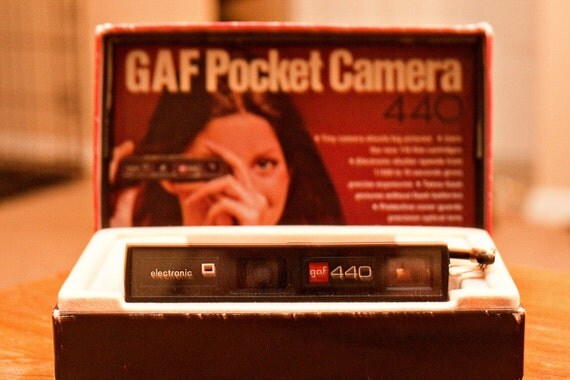 Vintage GAF Pocket Camera 440 with Box -- Rare