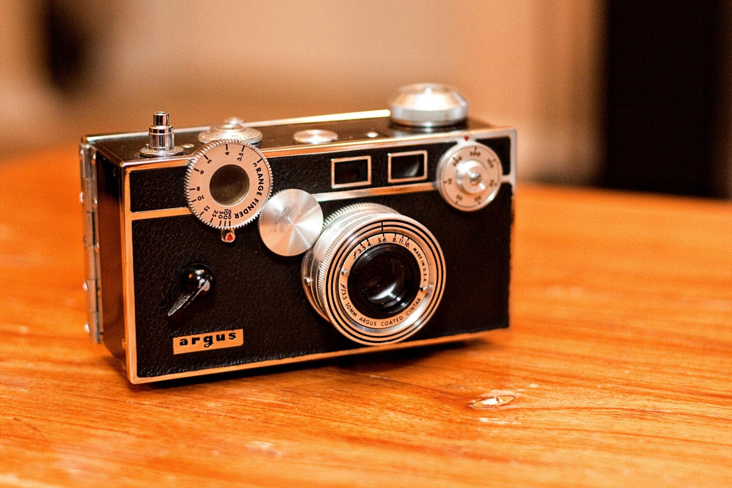 Vintage Argus C3 Rangefinder Circa 1939 aka The Brick