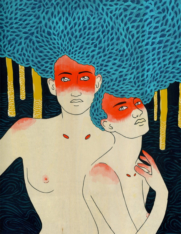Forest Spirits Original Painting