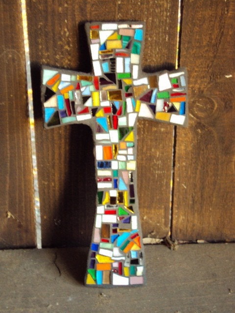 Mosaic Little Pieces Cross
