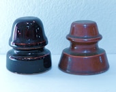 Vintage set Ceramic Insulators