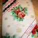 Vtge NIP 60s Vinyl Flannel Back Oblong Tablecloth